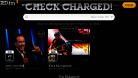 What Charged.fm website looked like in 2016 (7 years ago)