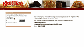 What Cmfoodservice.salesteamportal.com website looked like in 2016 (7 years ago)
