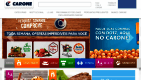 What Carone.com.br website looked like in 2016 (7 years ago)