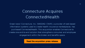 What Connectedhealth.com website looked like in 2016 (7 years ago)