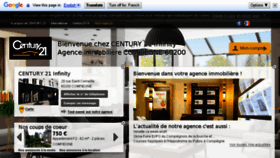 What Century21-infinity-compiegne.com website looked like in 2016 (7 years ago)