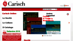 What Carisch.com website looked like in 2016 (7 years ago)