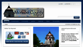 What Co.monroe.in.us website looked like in 2016 (7 years ago)