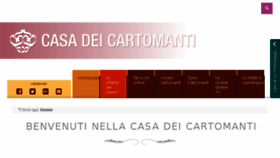 What Casadeicartomanti.it website looked like in 2016 (7 years ago)