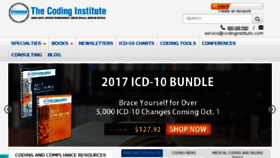 What Codinginstitute.com website looked like in 2016 (7 years ago)