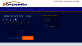 What Compucars.co.uk website looked like in 2016 (7 years ago)