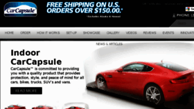 What Carcapsule.com website looked like in 2016 (7 years ago)