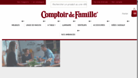 What Comptoir-de-famille.com website looked like in 2016 (7 years ago)