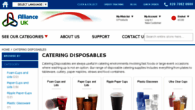 What Cateringdisposables.net website looked like in 2016 (7 years ago)