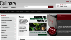 What Culinary.co.za website looked like in 2016 (7 years ago)