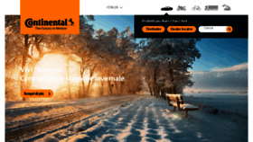 What Continental-pneumatici.it website looked like in 2016 (7 years ago)