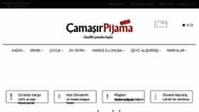 What Camasirpijama.com website looked like in 2016 (7 years ago)