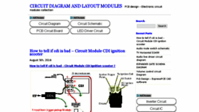 What Circuitmodules.com website looked like in 2016 (7 years ago)