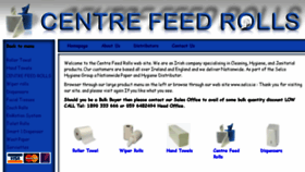 What Centrefeedrolls.com website looked like in 2016 (7 years ago)