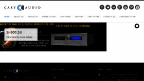 What Caryaudio.com website looked like in 2016 (7 years ago)
