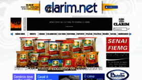 What Clarim.net.br website looked like in 2016 (7 years ago)
