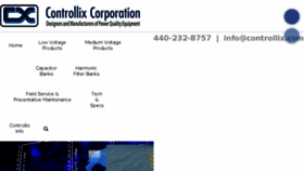 What Controllix.com website looked like in 2016 (7 years ago)