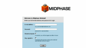 What Chimail.midphase.com website looked like in 2016 (7 years ago)
