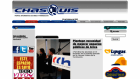 What Chasquis.cl website looked like in 2016 (7 years ago)