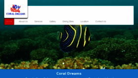 What Coral-dreams.com website looked like in 2016 (7 years ago)