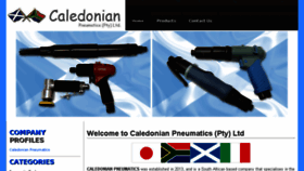 What Caledoniansa.co.za website looked like in 2016 (7 years ago)