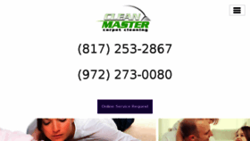 What Cleanmastercarpetcleaning.com website looked like in 2016 (7 years ago)