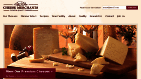 What Cheesemerchants.mighty-site.com website looked like in 2016 (7 years ago)