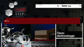 What Carrelutz.fr website looked like in 2016 (7 years ago)