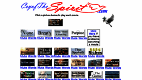 What Cryofthespirit.com website looked like in 2016 (7 years ago)