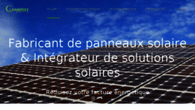What Cleanergymaroc.com website looked like in 2016 (7 years ago)