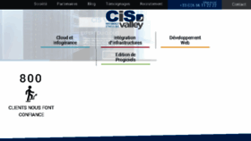 What Cis-valley.fr website looked like in 2016 (7 years ago)