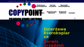 What Copypoint.net.pl website looked like in 2016 (7 years ago)