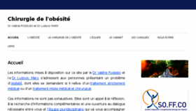 What Chirurgie-obesite-strasbourg.fr website looked like in 2016 (7 years ago)