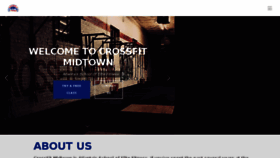 What Crossfitmidtown.com website looked like in 2016 (7 years ago)