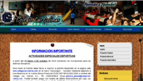 What Colegio-las-colinas.com website looked like in 2016 (7 years ago)
