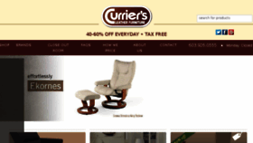 What Curriersleather.com website looked like in 2016 (7 years ago)