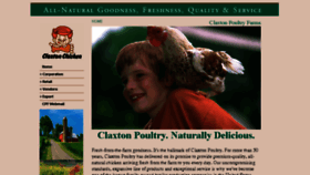 What Claxtonpoultry.com website looked like in 2016 (7 years ago)
