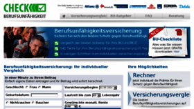 What Check-berufsunfaehigkeit.de website looked like in 2016 (7 years ago)