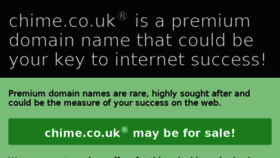 What Chime.co.uk website looked like in 2016 (7 years ago)