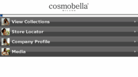 What Cosmobella.com website looked like in 2016 (7 years ago)