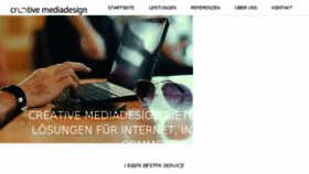 What Creative-mediadesign.de website looked like in 2016 (7 years ago)