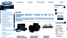 What Confort-plus.fr website looked like in 2016 (7 years ago)