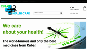 What Cubamedicos.com website looked like in 2016 (7 years ago)