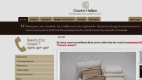 What Couette-online.fr website looked like in 2016 (7 years ago)