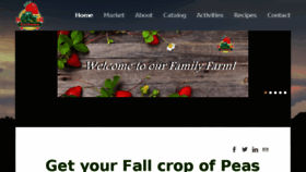 What Calhounproduce.com website looked like in 2016 (7 years ago)