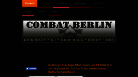 What Combat-berlin.de website looked like in 2016 (7 years ago)