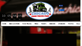 What Chgofoodtruckfest.com website looked like in 2016 (7 years ago)