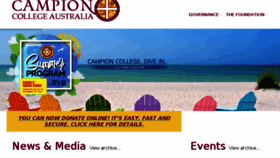 What Campion.edu.au website looked like in 2016 (7 years ago)