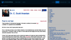 What Cscott.net website looked like in 2016 (7 years ago)
