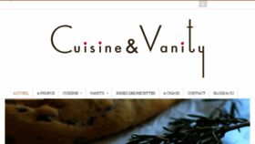 What Cuisineetvanity.fr website looked like in 2016 (7 years ago)